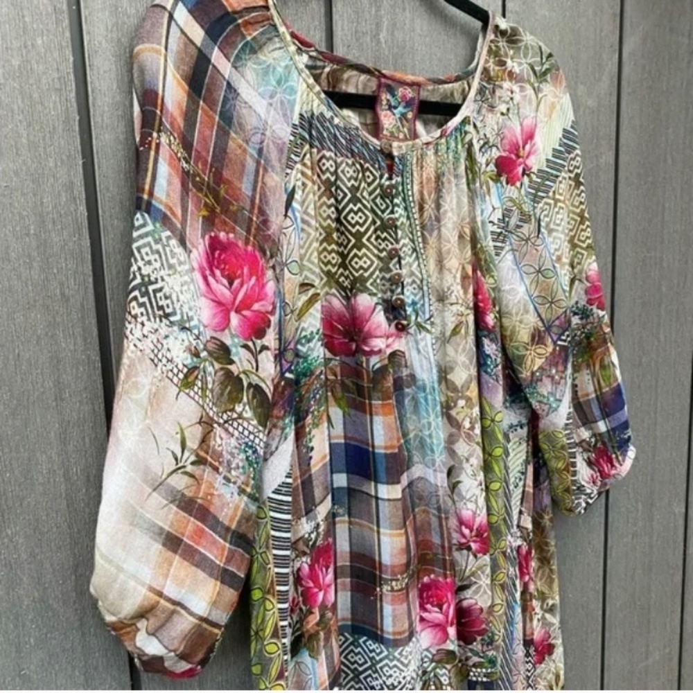 Johnny Was 3J Workshop Tunic Dress
